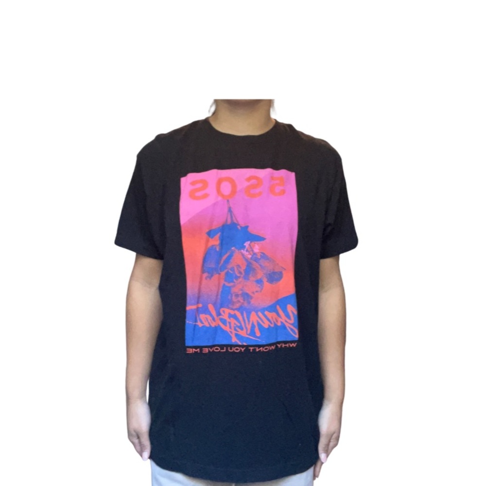 Black Graphic Men’s 5SOS Youngblood Why Don’t You Love Me Shirt Size Large